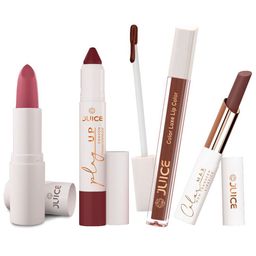 JUICE Set Of 4 Play Up Color Luxe Color Max Lipstick- 11.8 g Each - M1`2- MCR12 -M12- M12-37