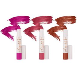 JUICE Set Of 3 Play Up Transfer Proof Lip Crayon - 9 g Each - MCR03 MCR06 MCR07-12