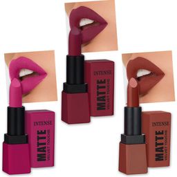 PERPAA Sensational Matte Intense Velvet Touche Set Of 3 Lipsticks - 3.5 gm Each-8