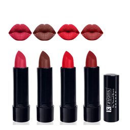 krayons Set Of 4 Cute Pop Waterproof & Moisturizing Matte Lipsticks - 3.5 g Each-image-65