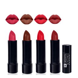 krayons Set of 4 Cute Pop Waterproof & Moisturizing Matte Lipstick - 3.5 g Each-image-90