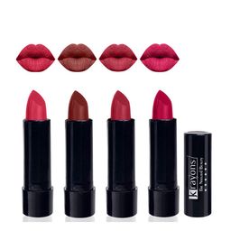 krayons Set Of 4 Cute Pop Waterproof & Moisturizing Matte Lipstick - 3.5 g Each-42