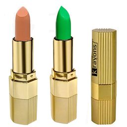 krayons Desire Matte Set Of 2 Lipstick 3.5 g Each Magic Pink 305 - Nude Caramel 306-38