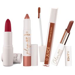 JUICE Set Of 4 Play Up Color Luxe Color Max Lipstick- 11.8 g - M02- MCR02 -M02- M02-35