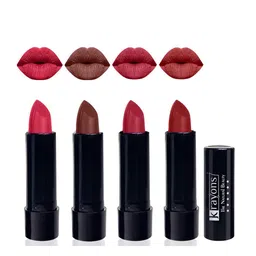 krayons Set Of 4 Cute Pop Waterproof & Moisturizing Matte Lipsticks - 3.5 g Each-image-66