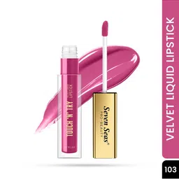 Seven Seas Touch N Try Velvet Matte Liquid Lipstick - 4 ml - Shade 103-47
