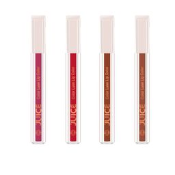 JUICE Set Of 4 Color Luxe Long Lasting SPF 15 Liquid Lipstick With Bio Retinol- 2.5ml Each-9