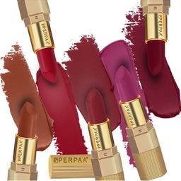 PERPAA Set of 5 Xpression Waterproof & Lightweight Matte Lipstick - 3.5 g each-35