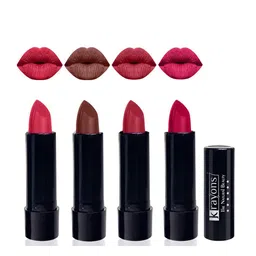 krayons Set of 4 Cute Pop Waterproof & Moisturizing Matte Lipstick - 3.5 g Each-image-95