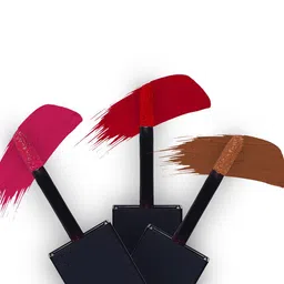 PRIVIU Set of 3 All Day Matte Liquid Lipstick-5