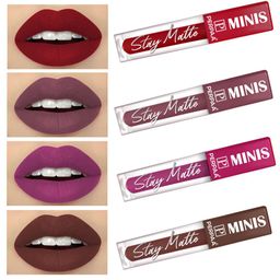 PERPAA Set of 4 Stay Matte Waterproof & Long Lasting Velvety Mini Lipstick - 2.5 ml Each-2