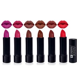 krayons Set of 6 Cute Pop Moisturizing Matte & Waterproof Lipsticks 3.5 g Each - French Rose 158 - Angel Pink 171 - Brick Tone 156 - Chocolate Mocha 167 - Cherry Maroon 195- Orange Crush 173-37