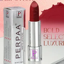 PERPAA Set of 2 Push Button Matte Lipstick 3.5g each- Matte Maroon 156 & Bridal Maroon 304 image 2