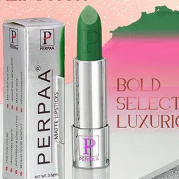 PERPAA Set of 2 Push Button Matte Lipstick 3.5g Each - Red 196 & Natural Pink 305 image 3