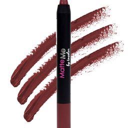 INCOLOR Natural & Vegan Creamy Full Coverage Matte Me Lip Crayon Lipstick - Ask Pink 25-49