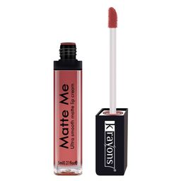 krayons Set of 2 Matte Me Ultra Smooth Matte Cream Lipstick 5 ml Each- Wow Pink & Nude Embrace image 2