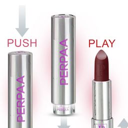 PERPAA Set of 2 Push Button Matte Lipstick 3.5g each- Matte Maroon 156 & Bridal Maroon 304 image 4