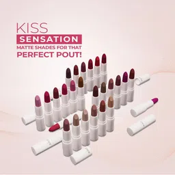 JUICE Set Of 4 Play Up Color Luxe Color Max Long Lasting Lipstick-11.8g-M02-MCR02-M12- M08 image 2