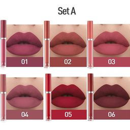 NANCY AJRAM 6-Pcs Long Lasting Matte Mini Lipstick - 10 ml Each - Set A 01-02-03-04-05-06 image 3