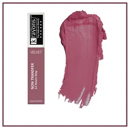 krayons Set of 3 Power Stay Non-Transfer 12 Hours Stay   Matte Liquid Lipsticks 4 ml Each-Mauve Glaze 23 - Red Rush 22 - Maroon Magic 09 image 5