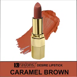 krayons Desire Matte Set Of 3 Moisturizing & Long-Lasting  Matte Lipstick - 3.5 g Each image 3