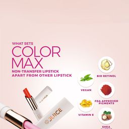 JUICE Set Of 3 Color Max Non-Transfer Lipsticks - M03 - M22 - M23 image 5