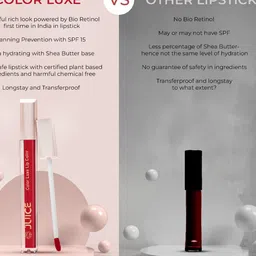 JUICE Set of 2 Color Luxe Transfer proof Lip Color 5ml Each - M12 - M16 image 4