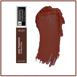 krayons Set of 3 Power Stay Non-Transfer 12 Hours Stay   Matte Liquid Lipsticks 4 ml Each-Mauve Glaze 23 - Wow Nude 21 - Caramel 16 image 2