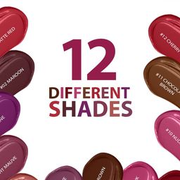 Ramp Walk Velvet Kiss Waterproof Liquid Lipstick - 3.5 ml - Chocolate Brown 11 image 5