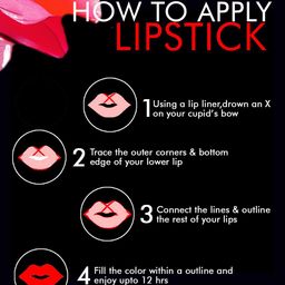 PERPAA Set of 4 Stay Matte Waterproof & Long Lasting Velvety Mini Lipstick - 2.5 ml Each image 4