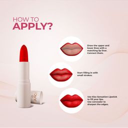 JUICE Set Of 4 Play Up Color Luxe & Max Long Lasting Lipstick-11.8 g- M17- MCR05 -M17- M17 image 4