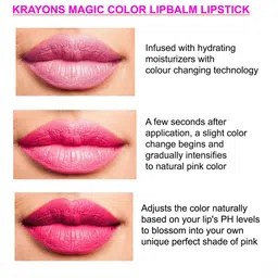 krayons Desire Matte Set Of 3 Moisturizing & Long-Lasting  Matte Lipstick - 3.5 g Each image 4