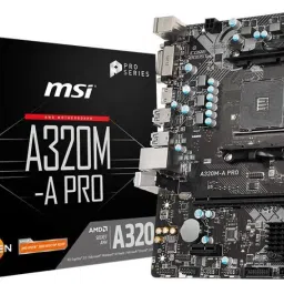MSI A320M-A PRO AMD AM4 m-ATX DDR4 AM4Socket Micro-ATX AMD 320 Chipset DDR4 Motherboard for Desktop-picture-42