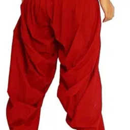 aneeka Viscose Rayon Solid Patiala image 2