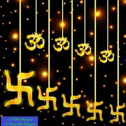 radhey preet 138 LEDs 2.85 m Yellow Flickering Om Rice Lights-picture-0