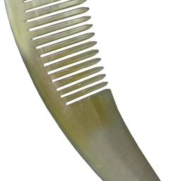 (Ox horn, Milky White, might have blackish colour as well) (Size-7")-image-69