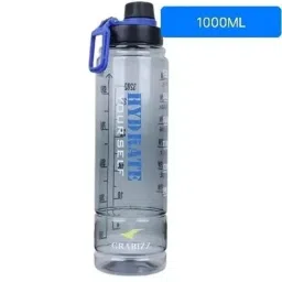 1 Litre with Motivational Time Marker, 1000 ml Bottle-33