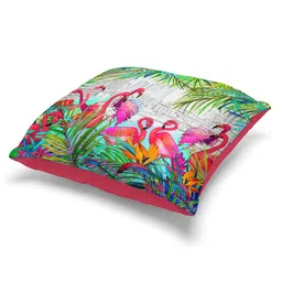 BIANCA Set of 5 Multi Printed Cushion Covers 16 Inches X 16 Inches-16