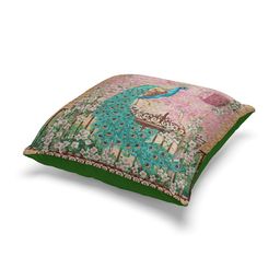 BIANCA Multi Set of 3 Floral Square Cushion Covers-0