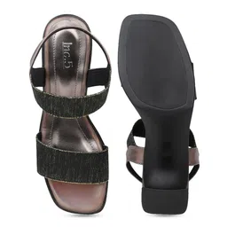 Inc 5 Textured Open Toe Block Heels With Backstrap image 4