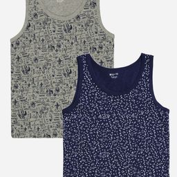Bodycare Kids Boys Vest Round Neck Sleeveless Pack Of 2-image-71