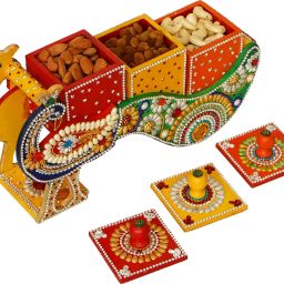 Dry Fruit Box Wooden Dry Fruit Box Sweets Box Wood Decorative Platter-image-39