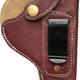 Inner Cover For .32 Bore Revolver ( IOF & Webley etc. Compact size Revolver ) Racquet Carry Case/Cover Free Size-0