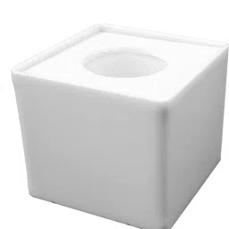MIC ID Logo Station | MIC Flag | for Microphone with SELF Adjusting Foam | Acrylic | Square | Size (L * B) = 3 * 2.5 INCH | Pack of 1-16