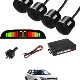 Black 4 Parking Reverse Safety Sensor For Vehicles-300 Universal Reverse Black Parking Sensor With Buzzer And LED Display-300 Parking Sensor-image-83