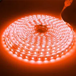 1200 LEDs 5 m Orange Steady Strip Rice Lights-31