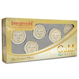 Aryanveda Gold Facial Kit With Almond Oil & Cucumber For Deep Moisturization - 210 g-43