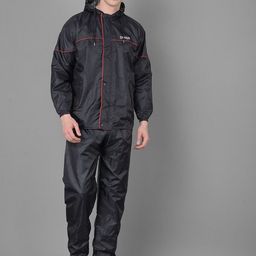 Dollar Rainguard Men's PVC Full Sleeve Solid Reversible Raincoat Set Solid, Self Design Men Raincoat-picture-24