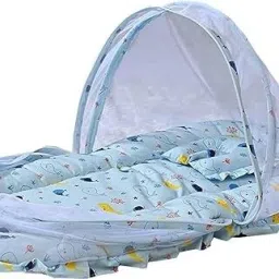 Polyester Infants Washable AAC- Mosquito Bedding Blue Mosquito Net-10
