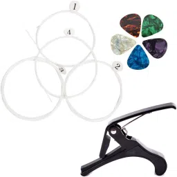 Nylon Ukulele String Replacement Strings for 21" 23" 26" Ukulele with Capo Concert Ukelele Strings-image-15